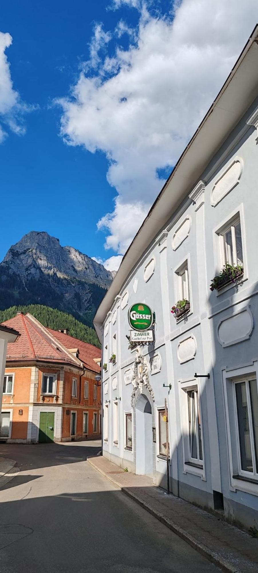 Gasthof Zur Post Eisenerz Exterior foto